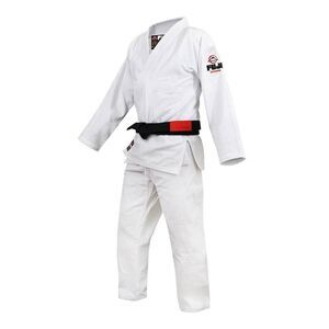 FUJI Men's All Around Brazilian Jiu Jitsu Gi White Size A2 No Belt